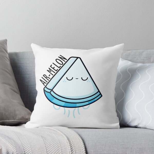 Item preview, Kawaii Cartoon Watermelon Airmelon Illustration designed and sold by cookingwithten.