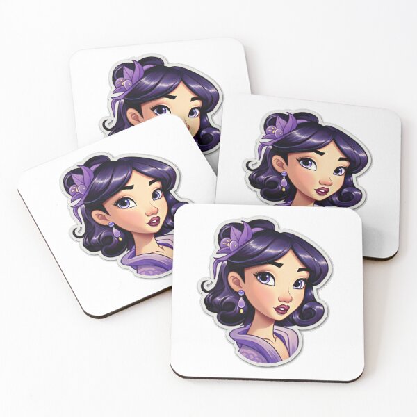 Item preview, Taiwanese Queen Taiwanese Princess Wearing Purple designed and sold by PrincessJessieJ.
