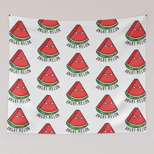 Item preview, Kawaii Cartoon Watermelon llustration designed and sold by cookingwithten.