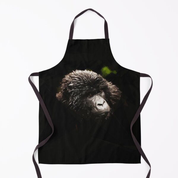 Item preview, Gorila in the shadows. Image created using geometric shapes designed and sold by EdgyEdgeArt.