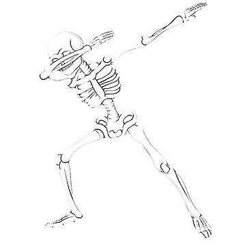 Artwork thumbnail, Dubbing skeleton by Reinrab