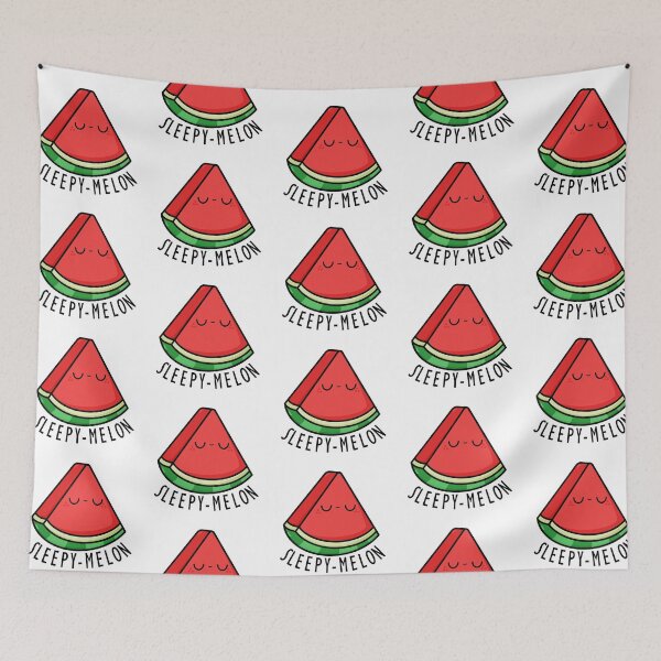 Item preview, Kawaii Cartoon Watermelon llustration designed and sold by cookingwithten.