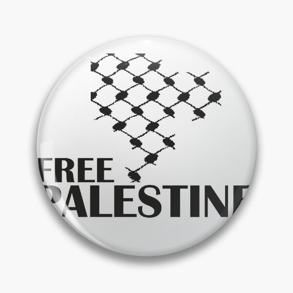 Item preview, Free Palestine | Black & White Kuffiya  designed and sold by YotoArts.