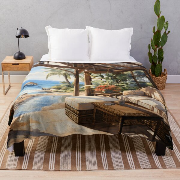 Item preview, Cozy Tropical Living Room 2 designed and sold by Maxouniverse.
