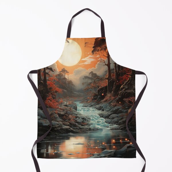 Item preview, Misty Cascade: An Impressionist Reverie - 4 designed and sold by Moisky Art.