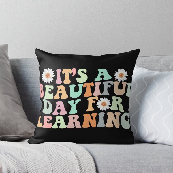 Item preview, It's Beautiful Day For Learning Retro Teacher Students Women designed and sold by TypoArtist.