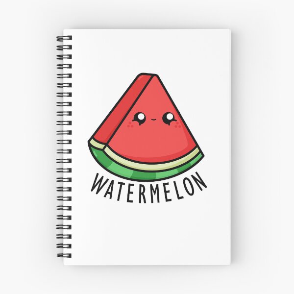 Item preview, Kawaii Cartoon Watermelon llustration designed and sold by cookingwithten.