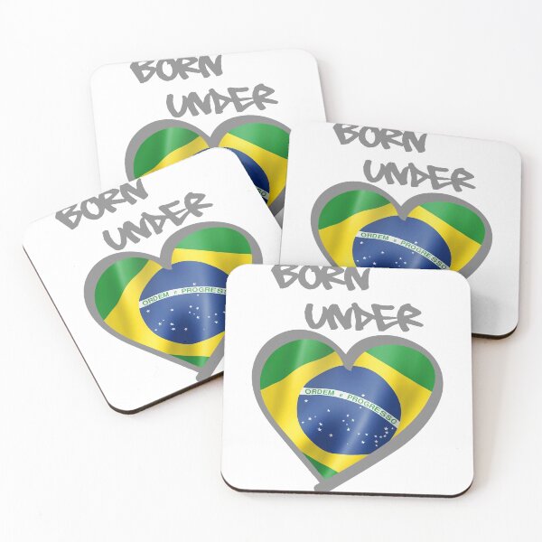 Item preview, Born Under Brazilian Flag designed and sold by LionInt.