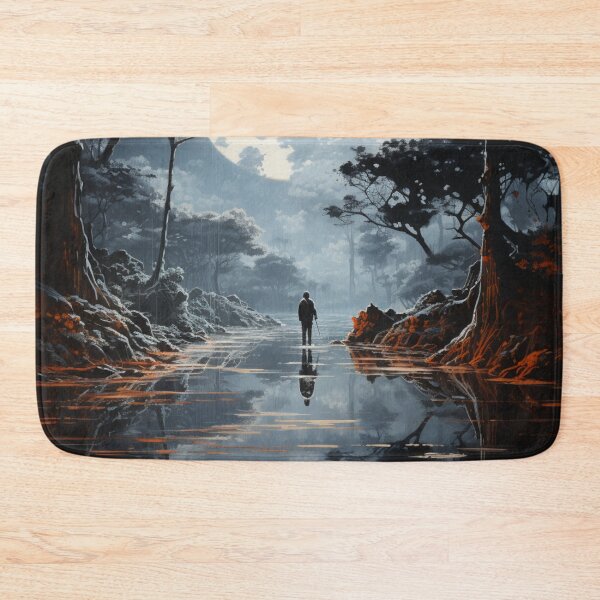 Item preview, Misty Cascade: An Impressionist Reverie - 5 designed and sold by Moisky Art.