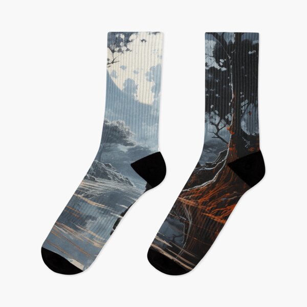 Item preview, Misty Cascade: An Impressionist Reverie - 5 designed and sold by Moisky Art.