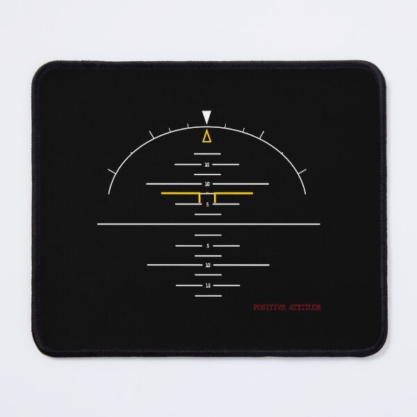 Item preview, Aircraft Artificial Horizon - Positive Attitude designed and sold by lucas-dawson.