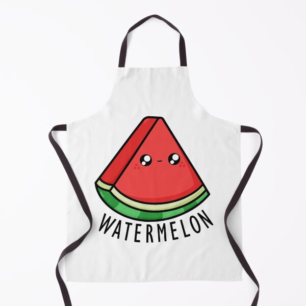 Item preview, Kawaii Cartoon Watermelon llustration designed and sold by cookingwithten.