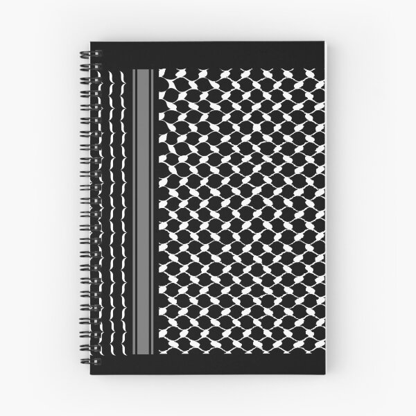 Item preview, Palestinian Kufiya Pattern Design | Black And White  designed and sold by Qantara Art Gallery.