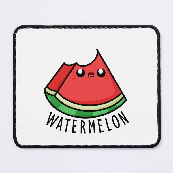 Item preview, Kawaii Cartoon Watermelon llustration designed and sold by cookingwithten.