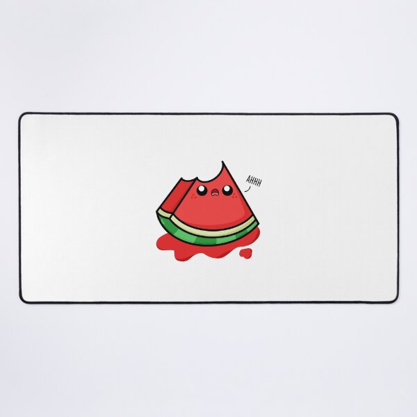 Item preview, Kawaii Cartoon Watermelon llustration designed and sold by cookingwithten.