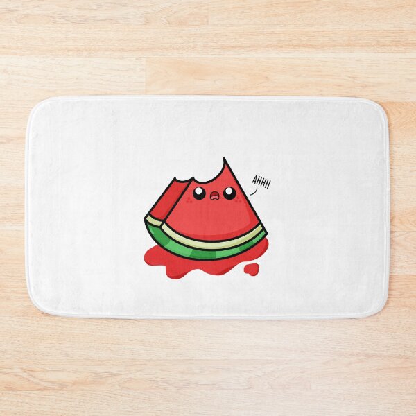 Item preview, Kawaii Cartoon Watermelon llustration designed and sold by cookingwithten.