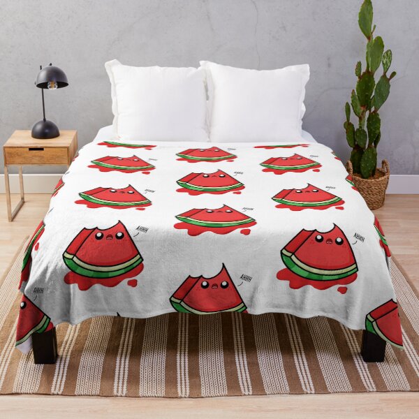Item preview, Kawaii Cartoon Watermelon llustration designed and sold by cookingwithten.