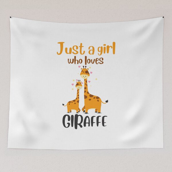Item preview, Just a girl who loves giraffe designed and sold by We Grow.