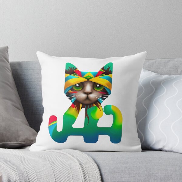 Item preview, reggae cat print shirt designed and sold by Oakradet kiangthaisong.