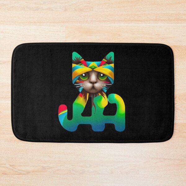 Item preview, reggae cat print shirt designed and sold by Oakradet kiangthaisong.