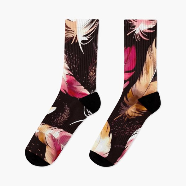 Item preview, Feathers - Burgundy, pink, ivory, gold, black 4 designed and sold by Highlandkings.