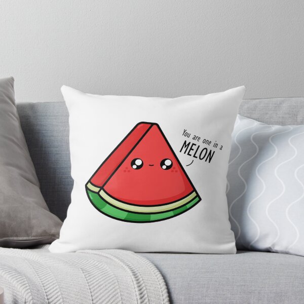 Item preview, Kawaii Cartoon Watermelon llustration designed and sold by cookingwithten.