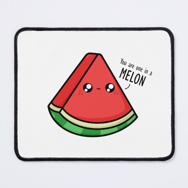 Item preview, Kawaii Cartoon Watermelon llustration designed and sold by cookingwithten.