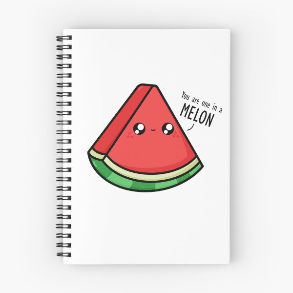 Item preview, Kawaii Cartoon Watermelon llustration designed and sold by cookingwithten.
