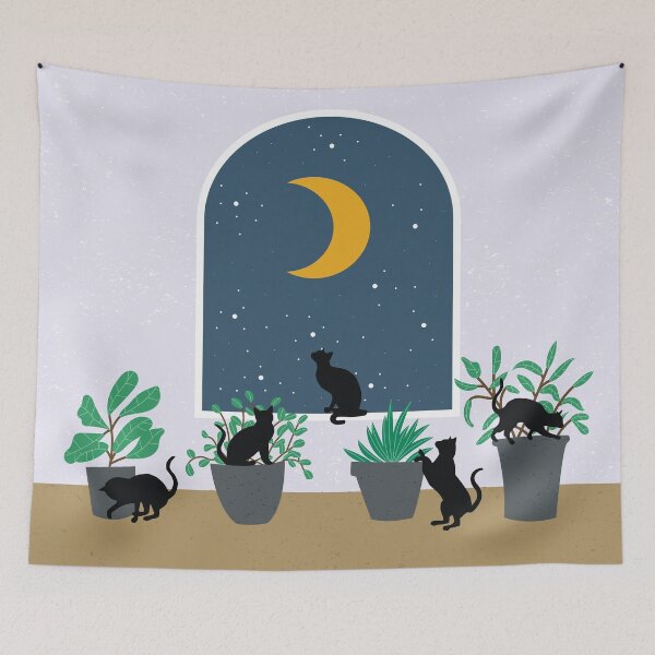 Item preview, Cats N Plants designed and sold by nickyhoover.