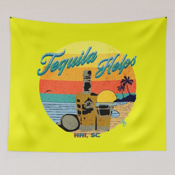 Item preview, Hilton Head Island Tequila Helps Art designed and sold by vacationdoctor9.