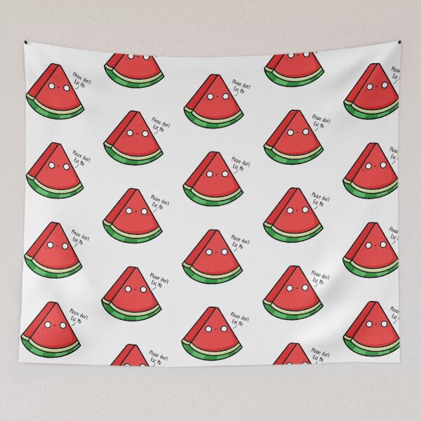 Item preview, Kawaii Cartoon Watermelon llustration designed and sold by cookingwithten.