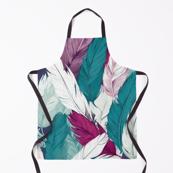 Item preview, Feathers - Burgundy, teal, gray, white, silver designed and sold by Highlandkings.