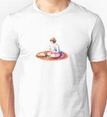 Hot Tea With Cat Unisex T-Shirt