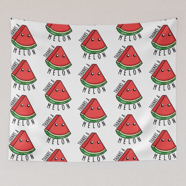 Item preview, Kawaii Cartoon Watermelon llustration designed and sold by cookingwithten.