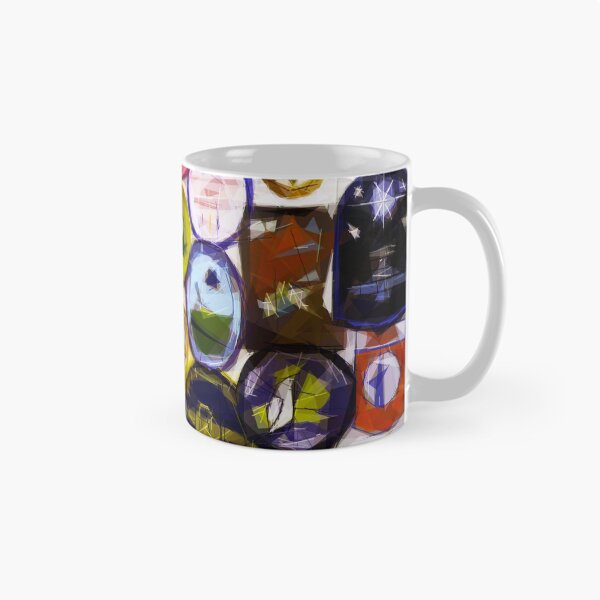Item preview, Guide badges Adelboden. Image created using geometric shapes designed and sold by EdgyEdgeArt.