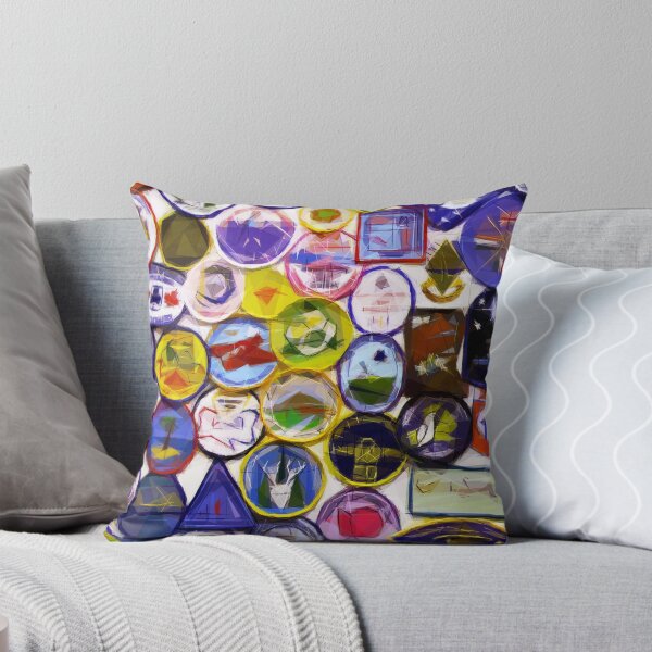 Item preview, Guide badges Adelboden. Image created using geometric shapes designed and sold by EdgyEdgeArt.
