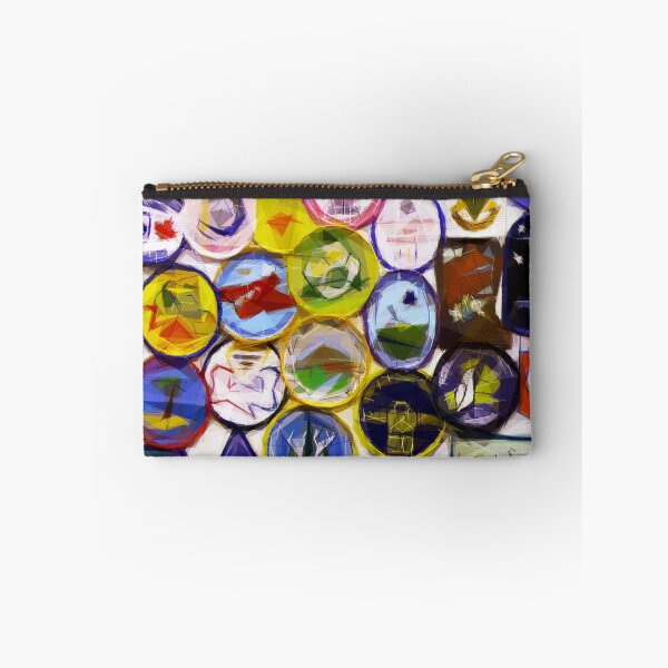 Item preview, Guide badges Adelboden. Image created using geometric shapes designed and sold by EdgyEdgeArt.