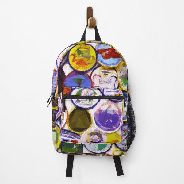 Item preview, Guide badges Adelboden. Image created using geometric shapes designed and sold by EdgyEdgeArt.