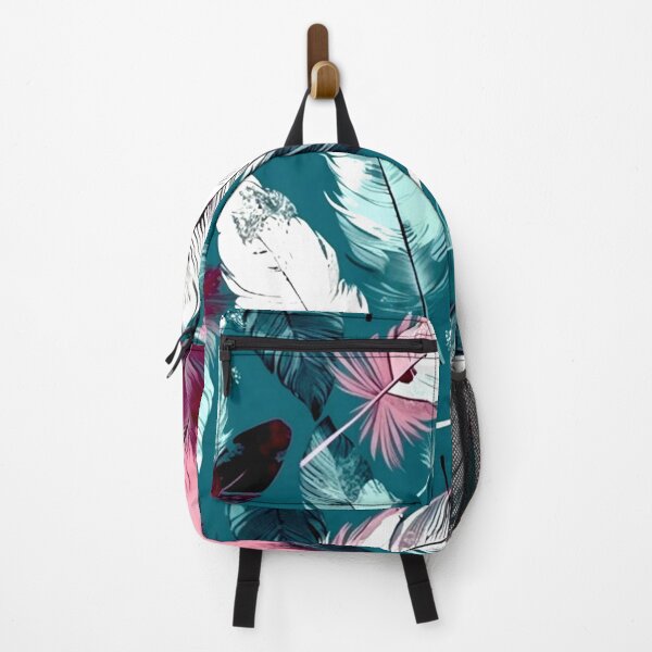 Artikelvorschau, Feathers - Burgundy, teal, gray, white, silver 2 entworfen und verkauft von Highlandkings.