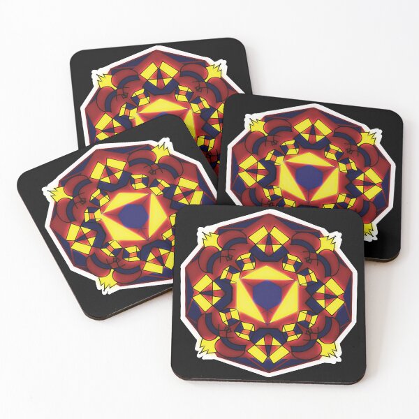 Item preview, Atomic geometric mandala designed and sold by AllGenDesigns.
