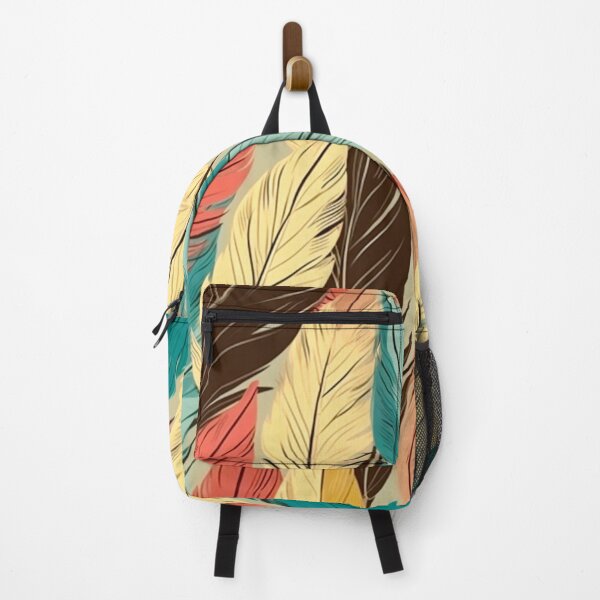 Artikelvorschau, Feathers - Burgundy, teal, peach, ivory, gold entworfen und verkauft von Highlandkings.