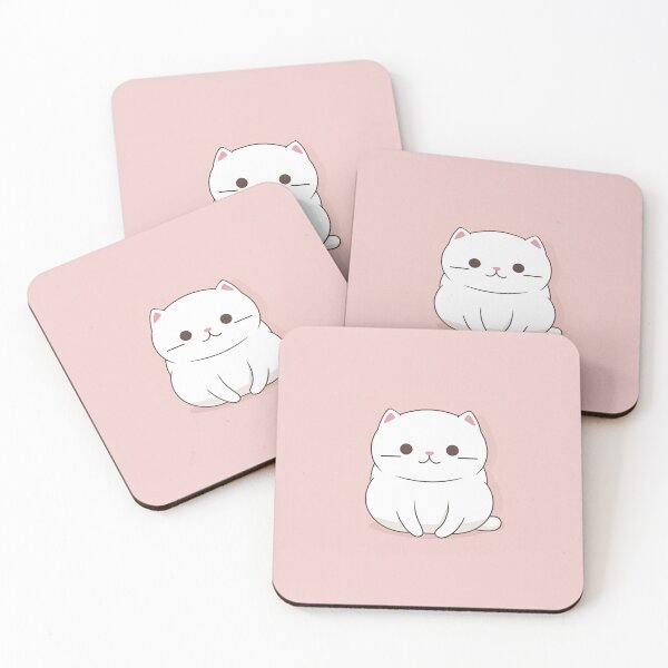 Item preview, Cartoon White Cat  designed and sold by TheFullFantasy.