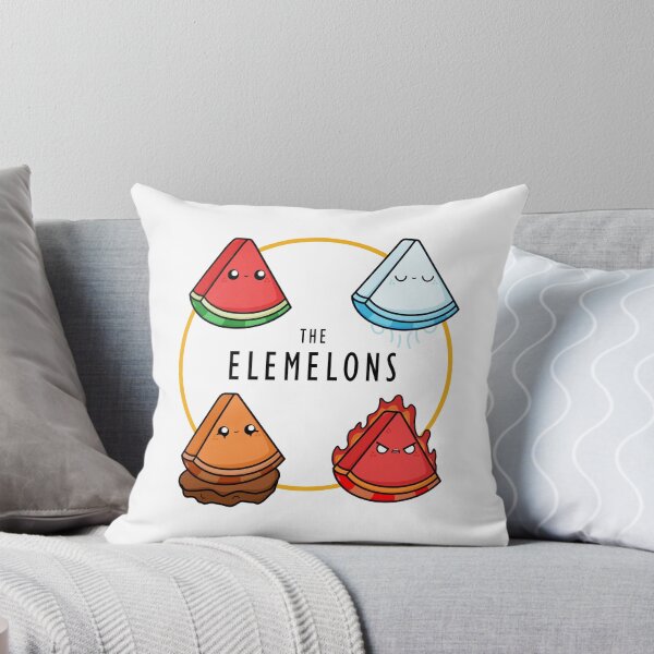 Item preview, Kawaii Cartoon Watermelon elementals llustration designed and sold by cookingwithten.