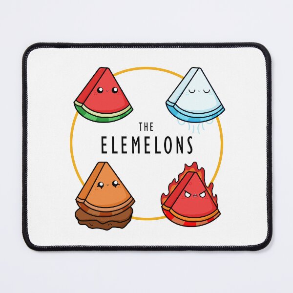 Item preview, Kawaii Cartoon Watermelon elementals llustration designed and sold by cookingwithten.