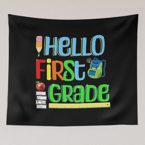 Item preview, Hello First Grade!  designed and sold by PompousPeasant.