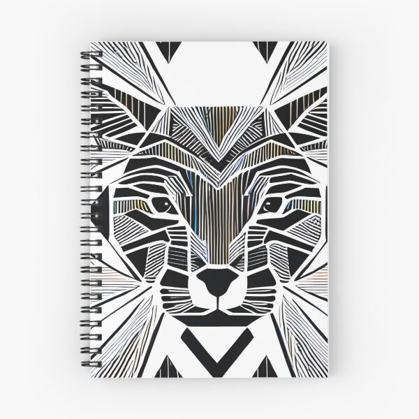 Item preview, Geometric Tiger: A Vintage Low-Poly Design of the Jungle King designed and sold by DreamStore360.