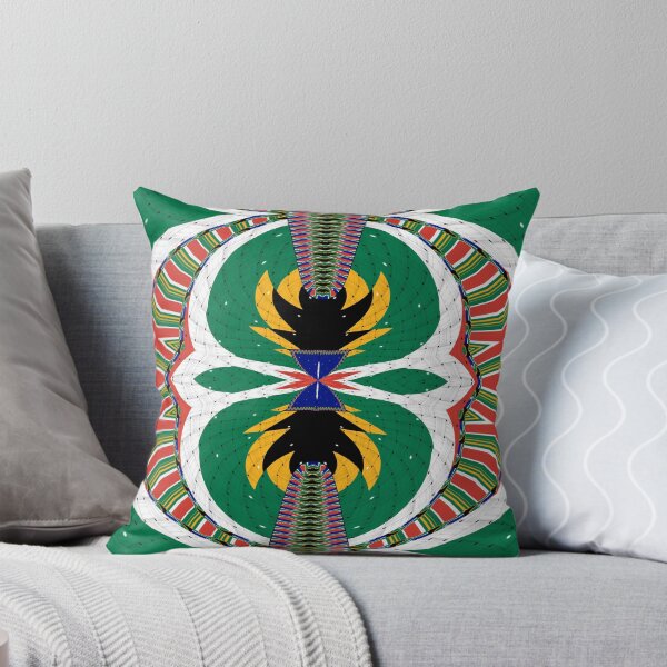 Item preview,  Attractive original abstract geometric artwork, inspired by the South African flag in a vintage style. designed and sold by Ralek.