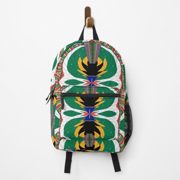 Item preview, Attractive original abstract geometric artwork, inspired by the South African flag in a vintage style. designed and sold by Ralek.