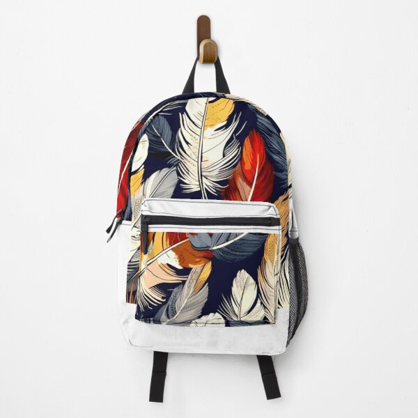 Artikelvorschau, Feathers - Burnt orange, navy, gray, cream, gold 5 entworfen und verkauft von Highlandkings.