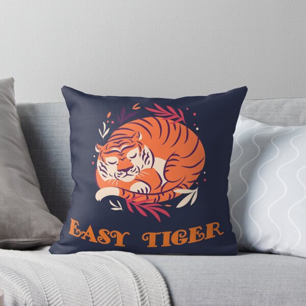 Item preview, Easy Tiger. Cute Sleepy Little Tiger designed and sold by Rebel-Design.